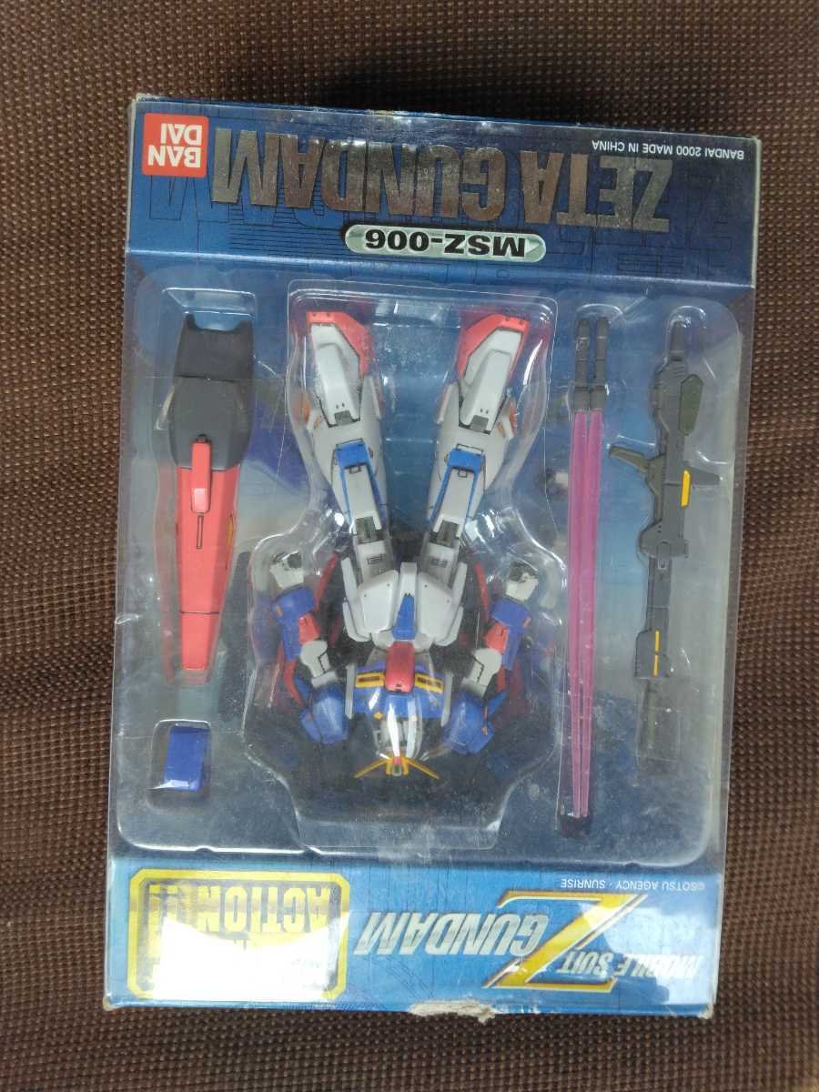 ZETA GUNDAM　MSZ－006 Zガンダム　モビルスーツ　イン　アクション　未開封