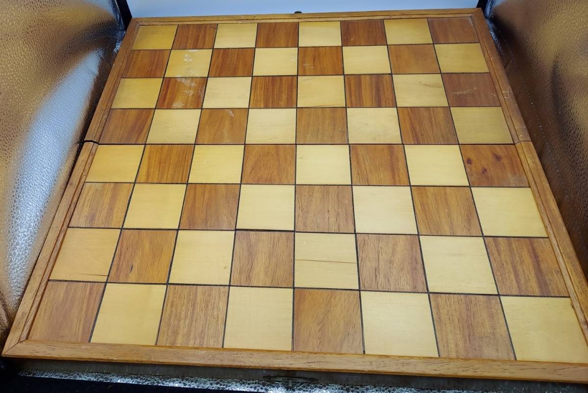 i6611M チェス 駒 一式 セット 大きい チェス盤 約50cm×約50cm 説明