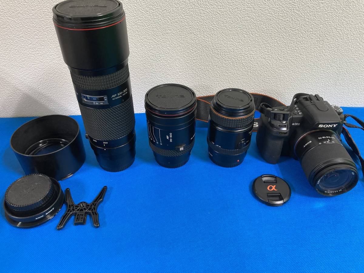 Sony】α300、望遠レンズセット www.puntualizando.com