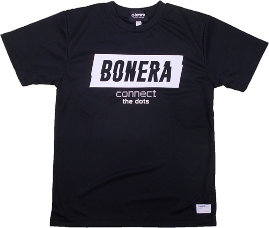 bonera ボネーラ ボックス プラクティスシャツ Sサイズ ブラック/ホワイト BNR-TDT990-BOX-BK-S_画像1