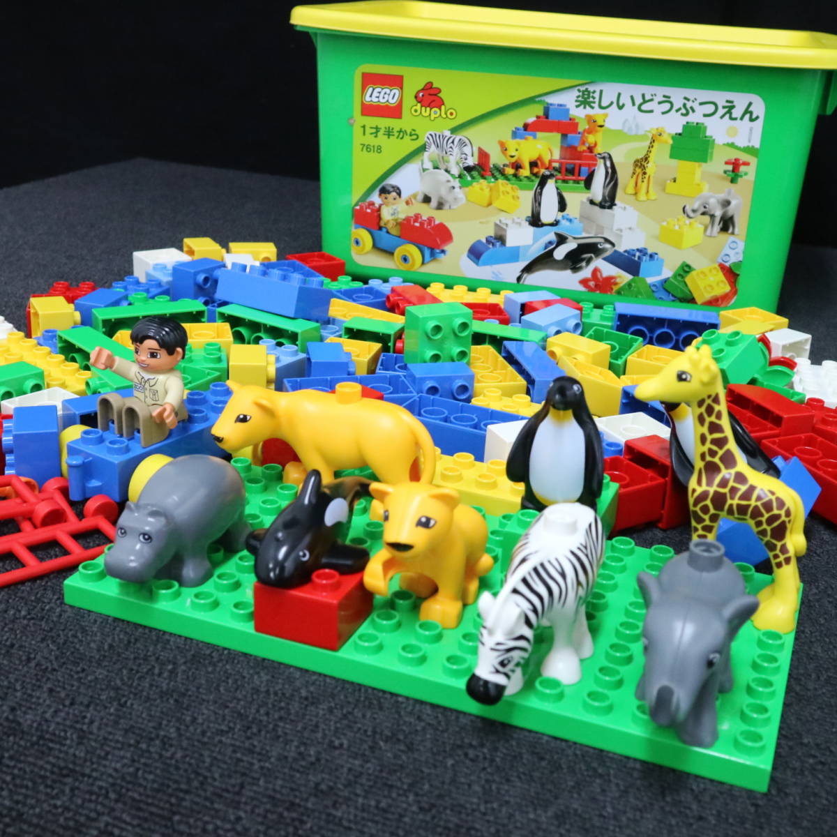 あ B2990 Lego レゴ Duplo デュプロ 楽しい動物園 楽しいどうぶつえん 1歳半 レゴ デュプロ 売買されたオークション情報 Yahooの商品情報をアーカイブ公開 オークファン Aucfan Com