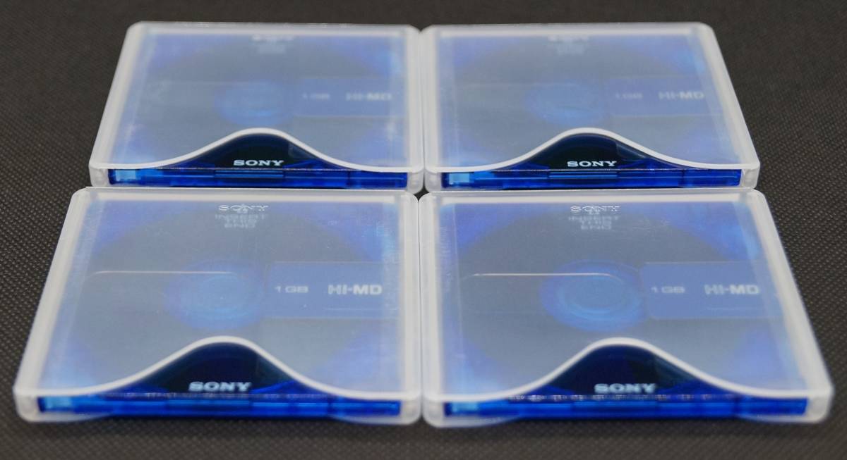 Hi-MDディスク】ソニー製Hi-MDディスク「HMD1GA」4枚 生産終了品 | www