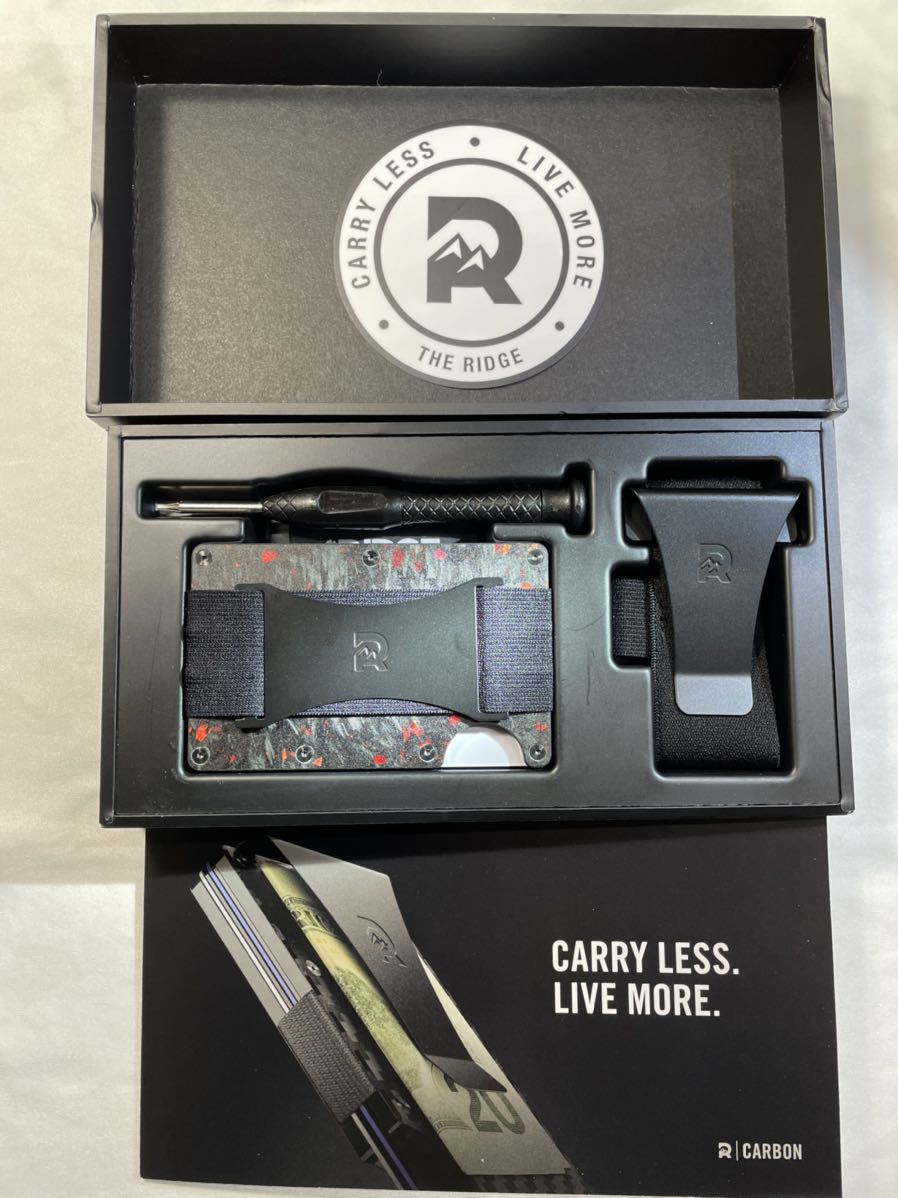 世界に1つ the RIDGE Damascus 絶版 新品 マネークリップ smk