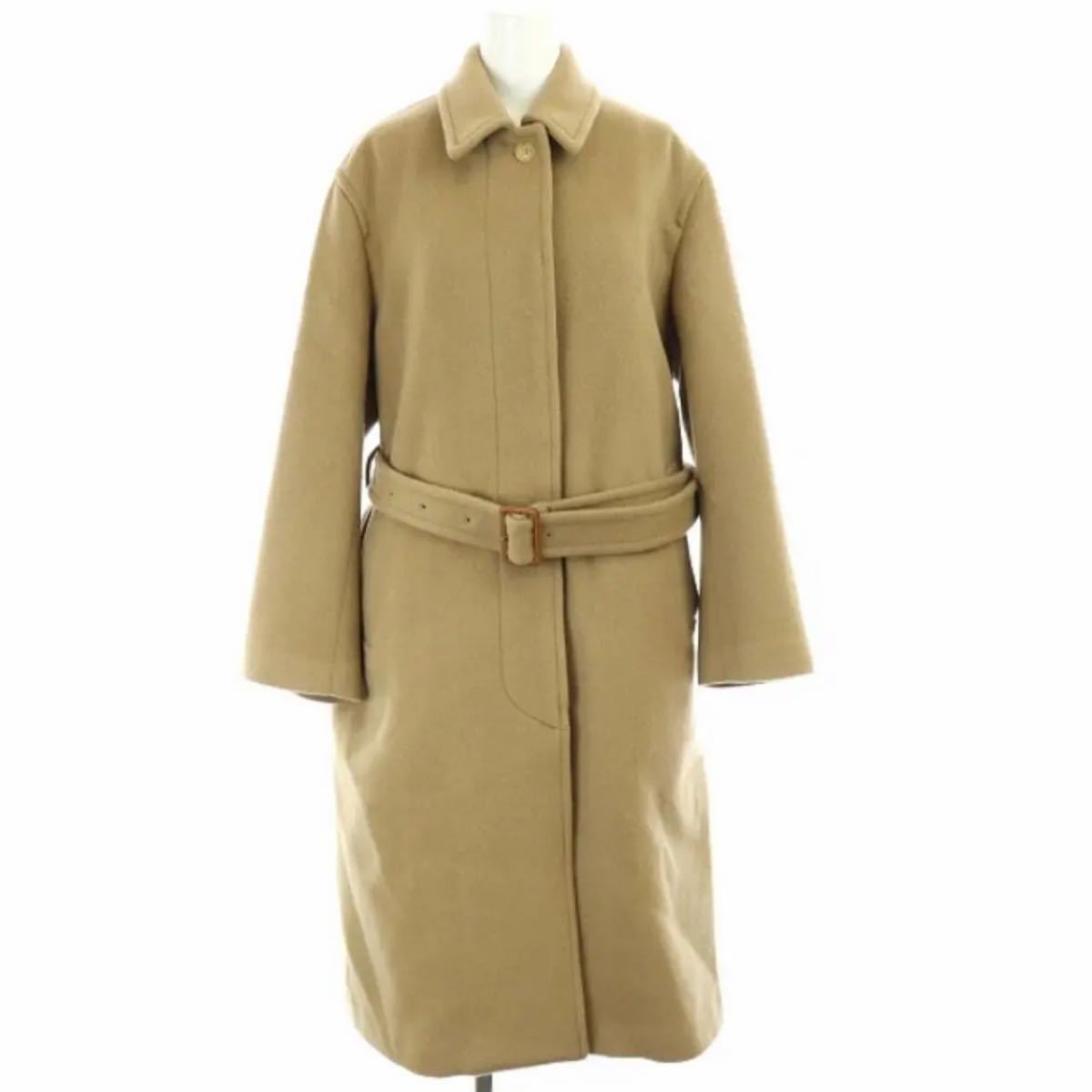 美品 AURALEE オーラリー 16AW ビーバーメルトン ステンカラーコート