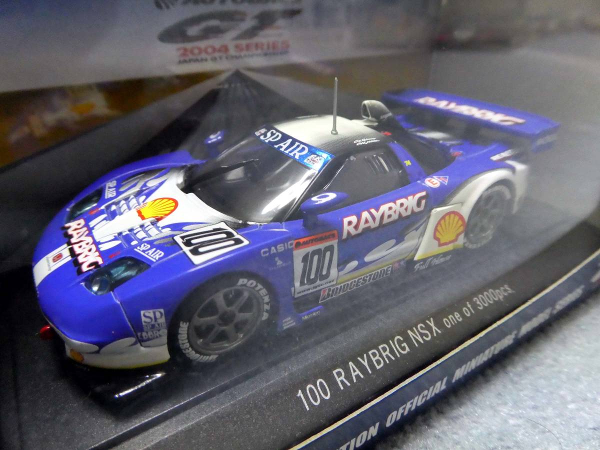 絶版EBBRO 1/43 RAYBRIG NSX JGTC 2004_画像1