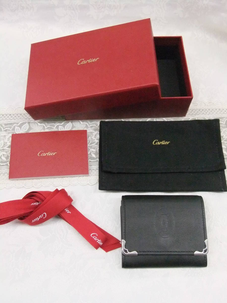 ☆新品同様☆コインケース Must de Cartier/マスト ドゥ カルティエ