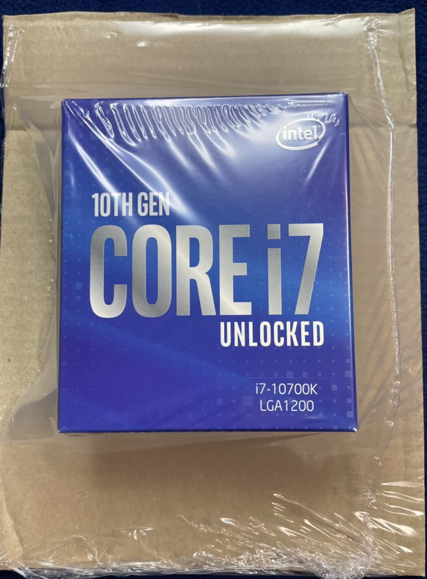 ☆新品未使用! Intel CORE i7 10700K BOX LGA1200 SRH72 第10世代 ust.md