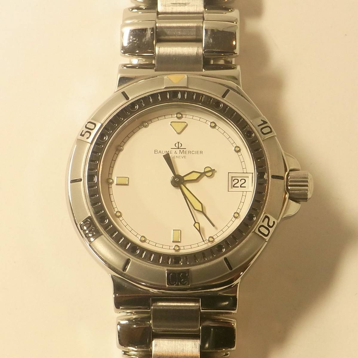 新製品情報も満載時計稼働品 BAUME & MERCIER ボーム&メルシェ クオーツ 腕時計(¥44,000