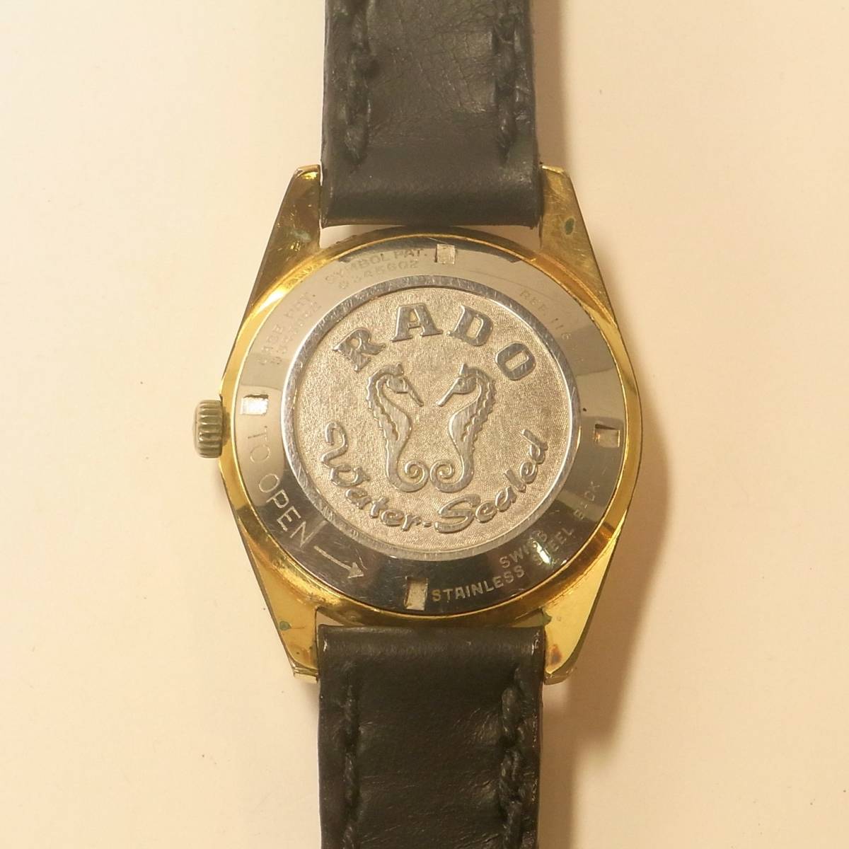 稼働品 RADO GOLDEN HORSE ラドー ゴールデンホース 30石 機械式 自動