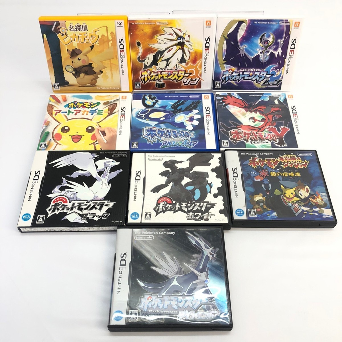 05y7874 １円 3ds Ds ポケモンソフト10本 名探偵ピカチュウ サン ムーン アルファサファイア Y 不思議のダンジョン他 動作未確認 ニンテンドー3ds専用ソフト 売買されたオークション情報 Yahooの商品情報をアーカイブ公開 オークファン Aucfan Com