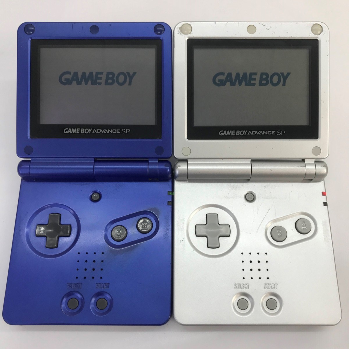 05Y7932 ☆1円~【GBASP】 ゲームボーイアドバンスSP本体 4台セット