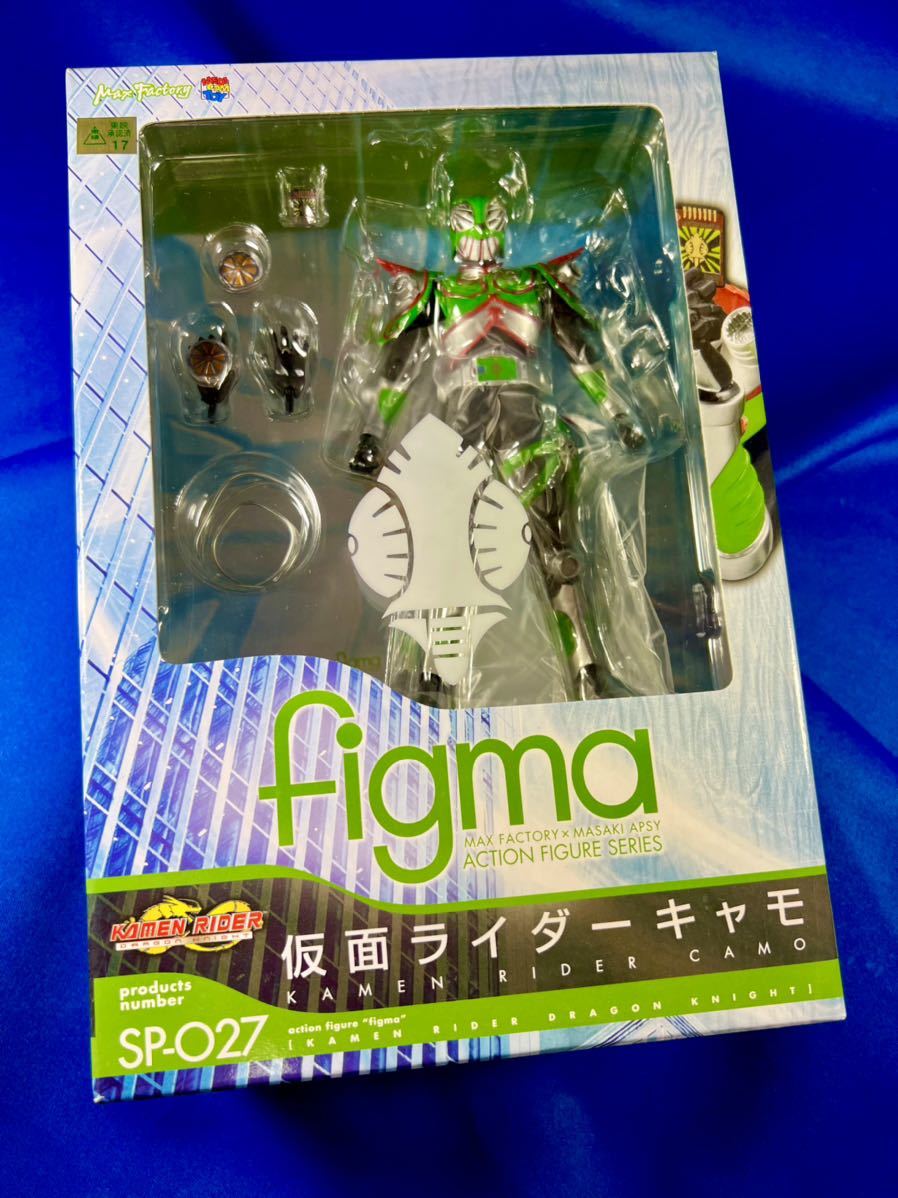 【即決】新品未開封 figma 仮面ライダー キャモ ベルデ ドラゴンナイト 龍騎 メディコム トイ_画像1