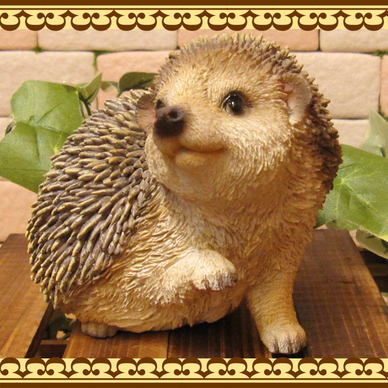  hedgehog. ornament hedgehog D type .. direction Hedgehog * objet d'art animal figure animal goods garden garden interior 