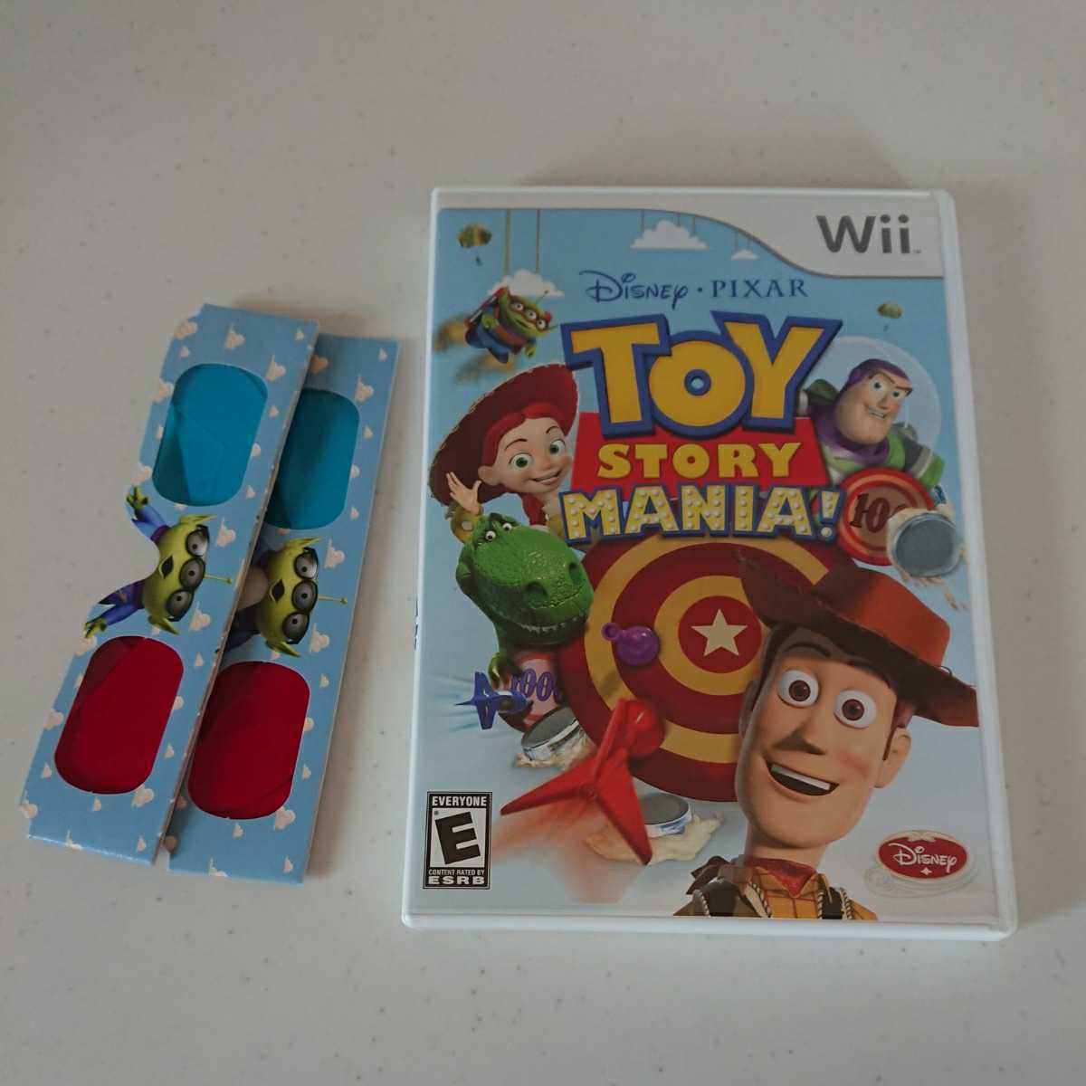北米版 レア Wii ソフト TOY STORY MANIA! トイストーリーマニア！ 動作確認済 送料無料！