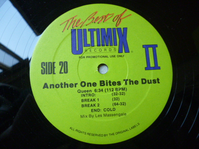 Queen / Another One Bites The Dust レア Ultimix 音源 長尺バージョン 12 試聴_画像2