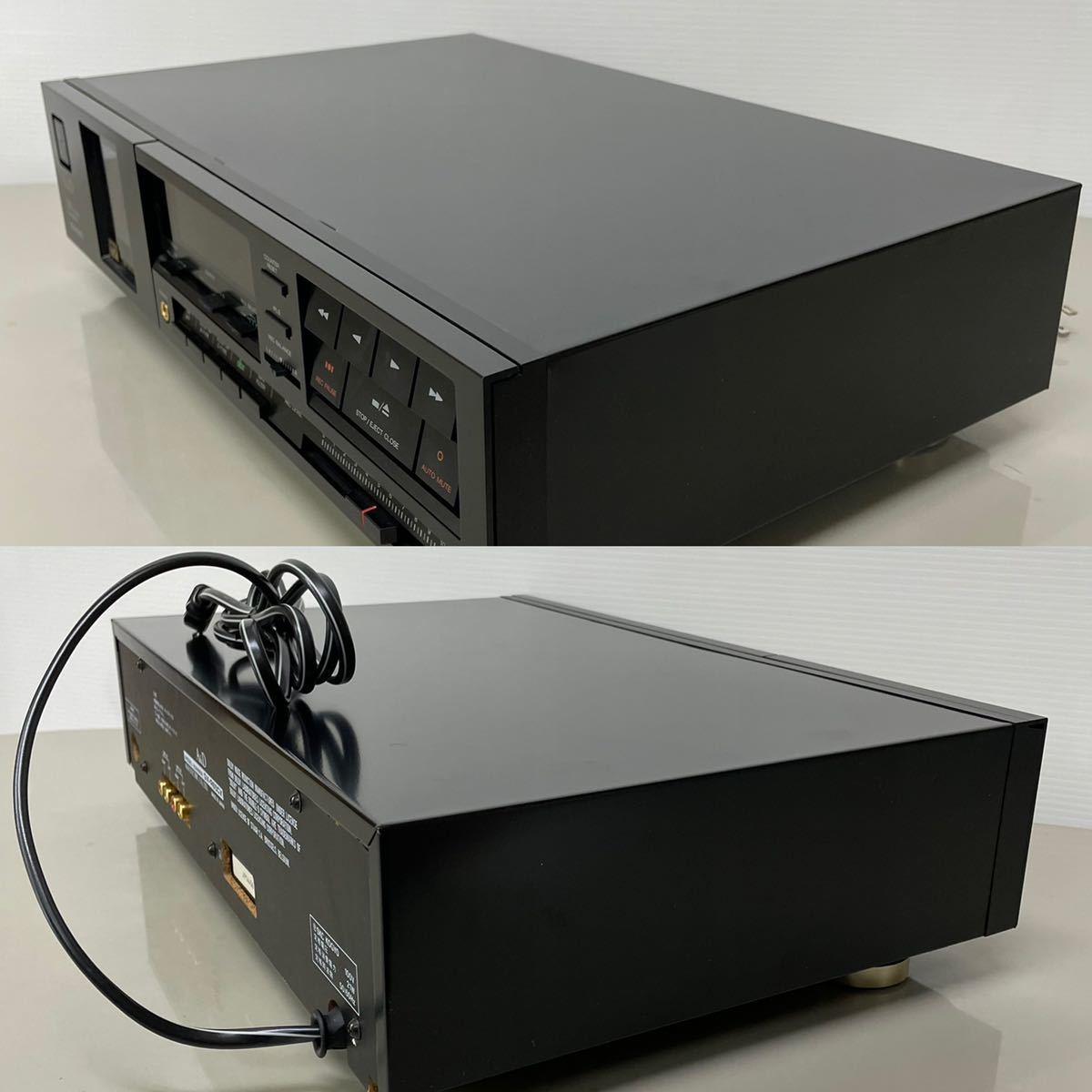 A&D カセットデッキ GX-R65CX 通電確認のみ 箱アリ ジャンク品
