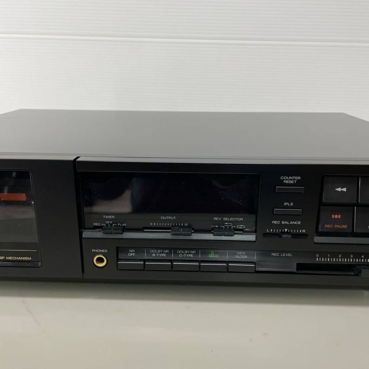 A&D カセットデッキ GX-R65CX 通電確認のみ 箱アリ ジャンク品