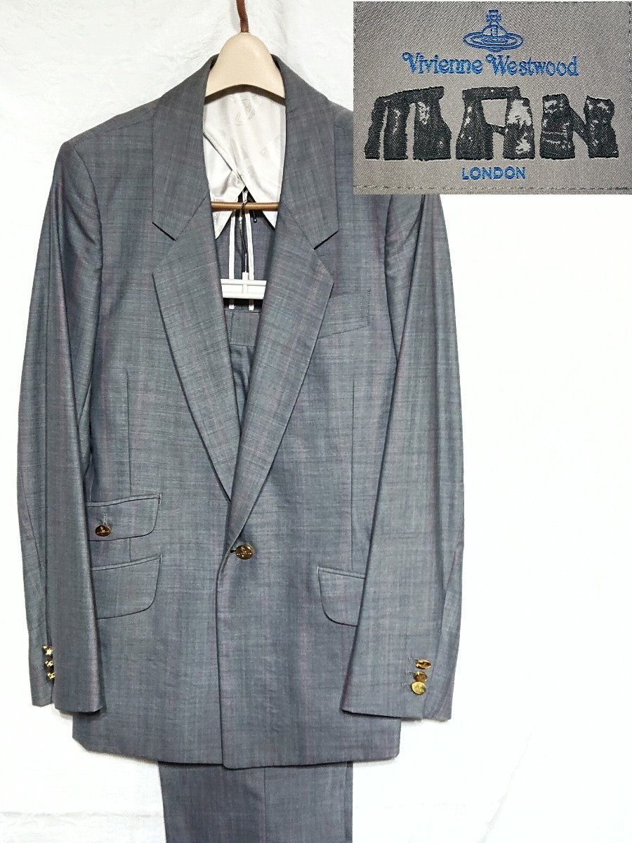 Vivienne Westwood MAN/金ボタン スーツ セットアップ