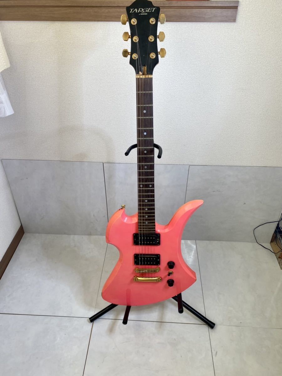 electric guitar TARGET by FERNANDES MGT-48mo gold bird electric guitar TARGET by FERNANDES MGT-48mo gold bird