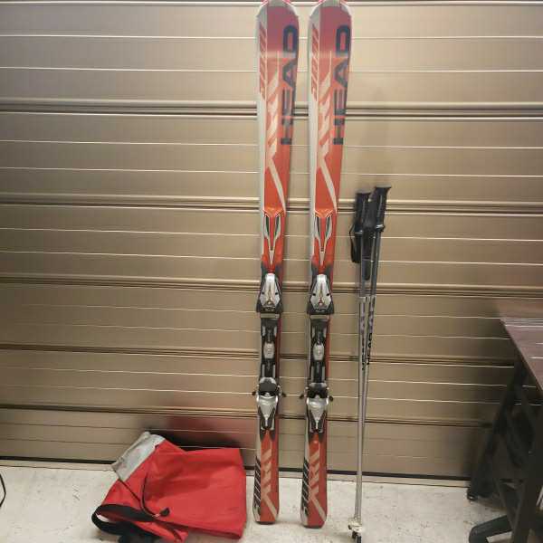 ヤフオク! - HEAD XRC 300i 163 カービングスキー スキ...