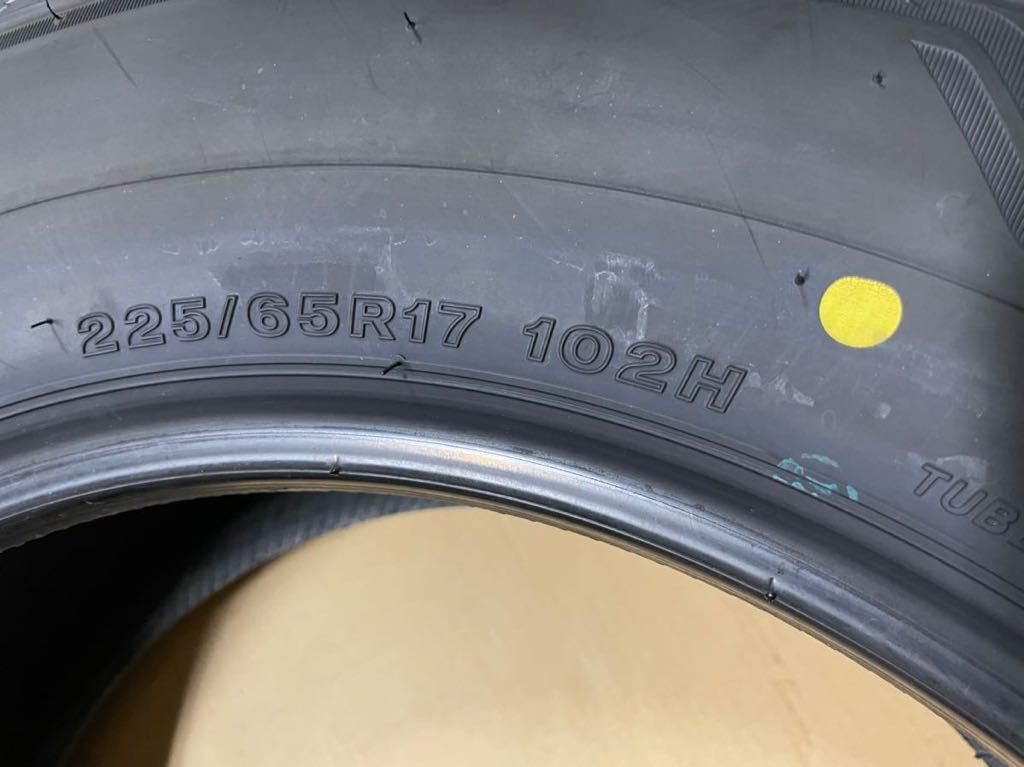 ☆新車外し 納車外し 2022年製 225/65R17 ブリヂストン アレンザ 60 80