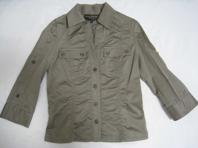 BODY DRESSING DELUXE body dressing shirt jacket 36 KHAKI
