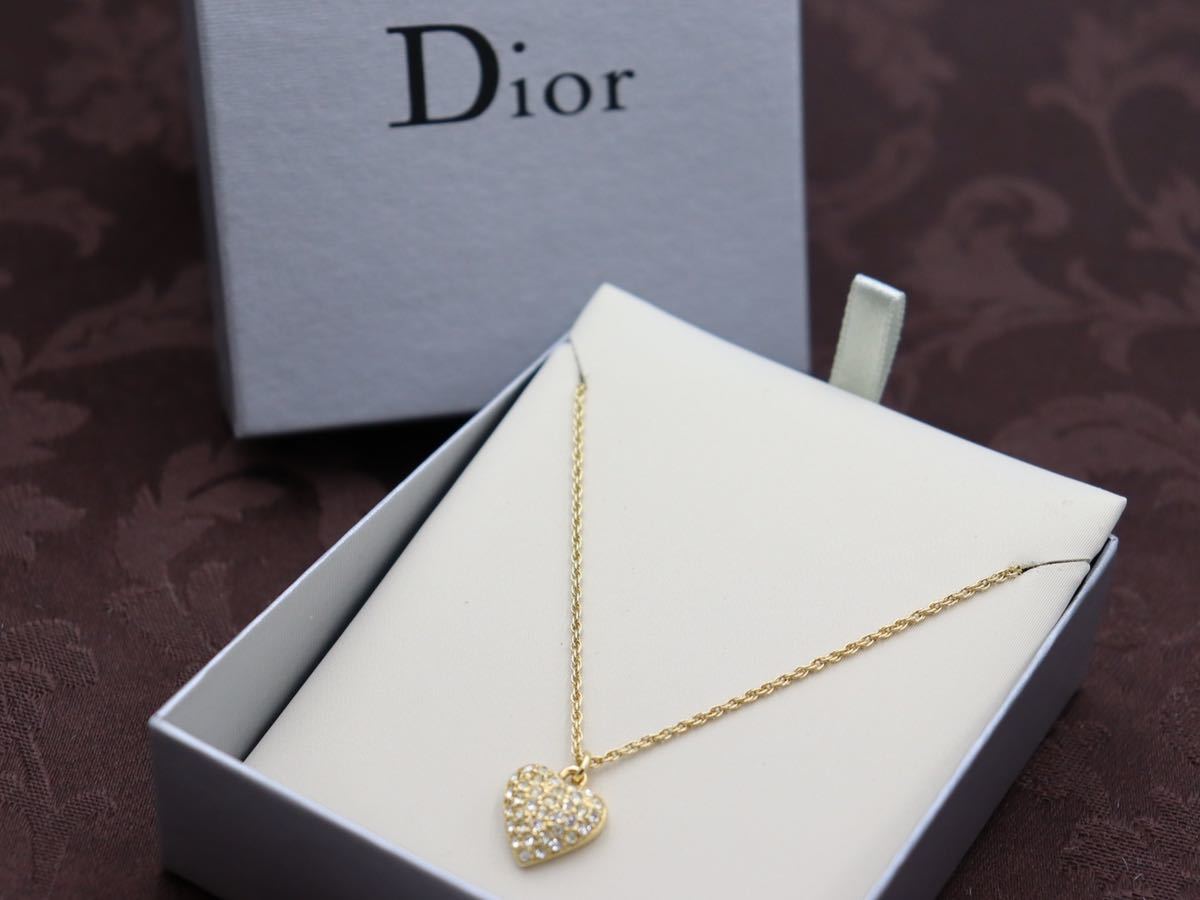 未使用】Christian Dior ネックレス ロゴ クリスチャン ディオール