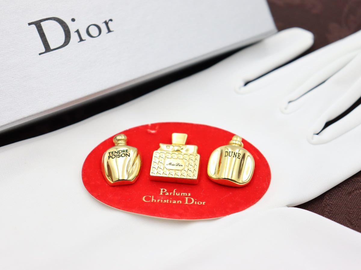 【美品】希少●Christian Dior ブローチ POISON クリスチャン ディオール ヴィンテージ アクセサリー レディース 結婚式 レア C3