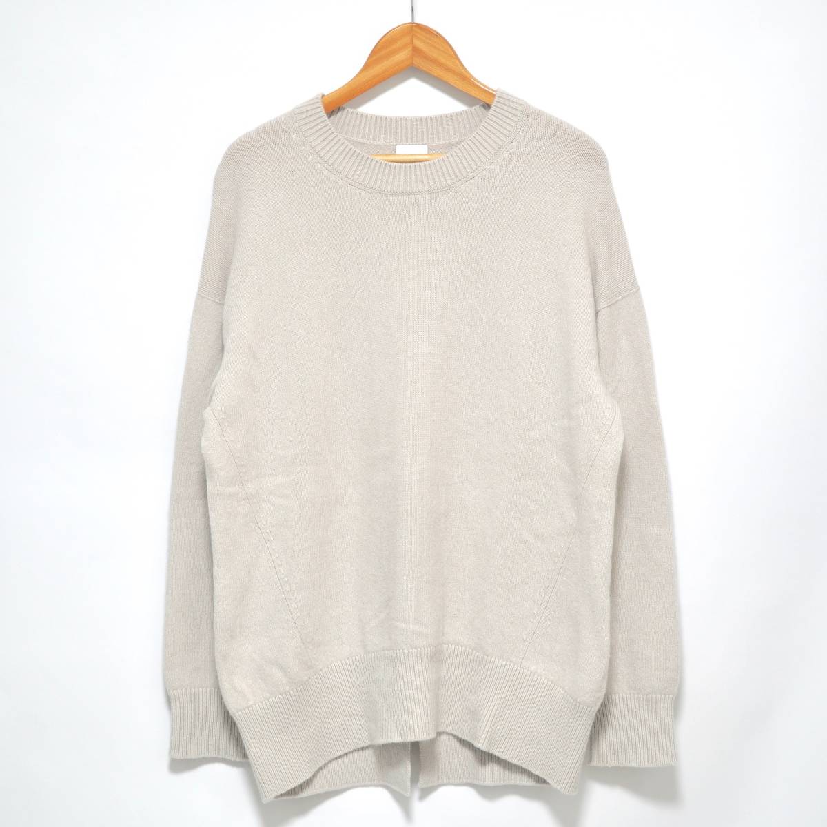 Spick & Span カシミヤウールクループルオーバー ナチュラル Spick and