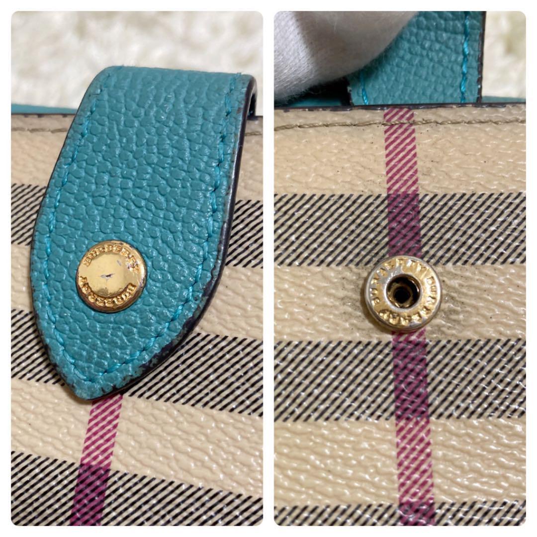 バーバリー ラウンドファスナー長財布 BURBERRY チェック柄 バーバリー ラウンドファスナー長財布 BURBERRY チェック柄