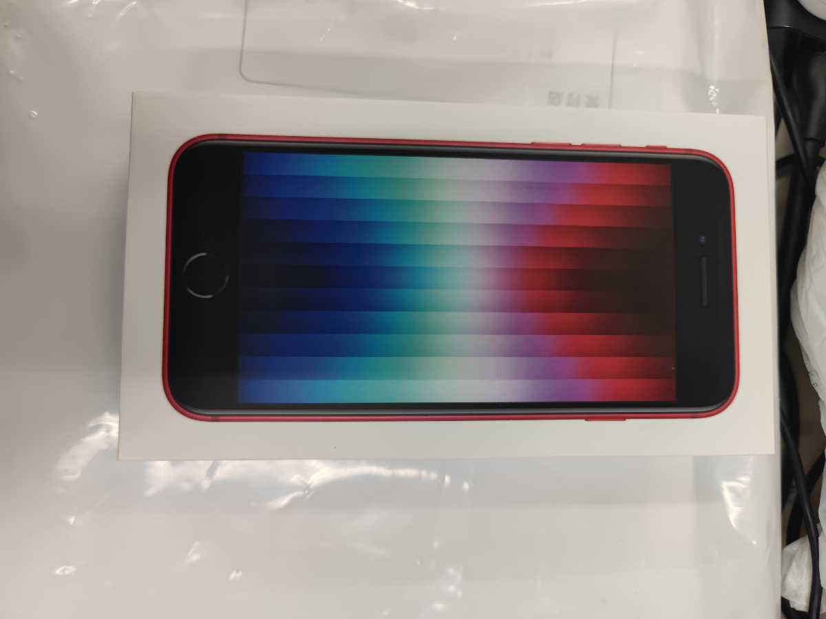 SIMフリー iPhone SE 第3世代 レッド 赤 128GB(国内版SIMフリー)｜売買 