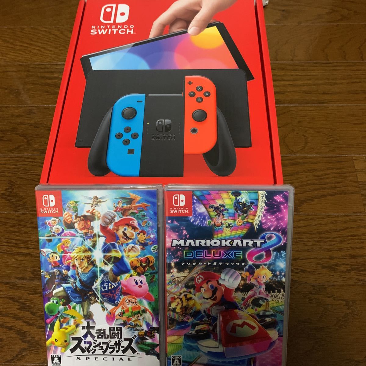 メーカー包装済】 ニンテンドースイッチ 本体 有機 EL 大乱闘