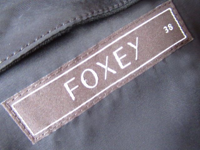 FOXEY フォクシー 襟付き ブラックフォーマル ワンピース 38 Size 通年 