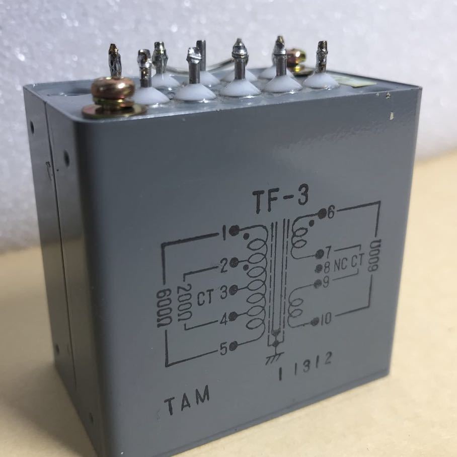 タムラ製作所 ライントランスTPs-3S 2個セット【中古】 Yahoo!オークション - タムラ TAMURA ライントランス TF−3 2個