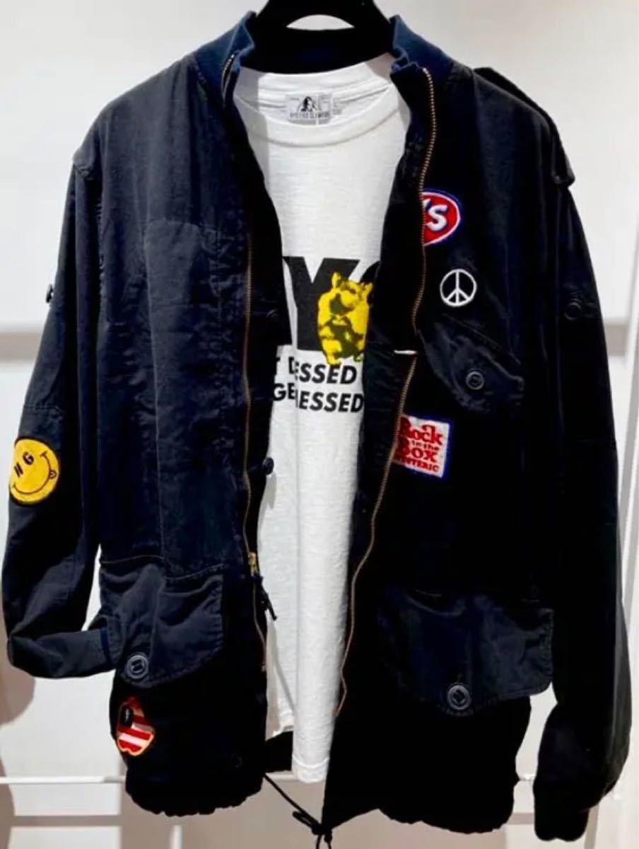 ヒステリックグラマー リブワークレザージャケット 希少 新品