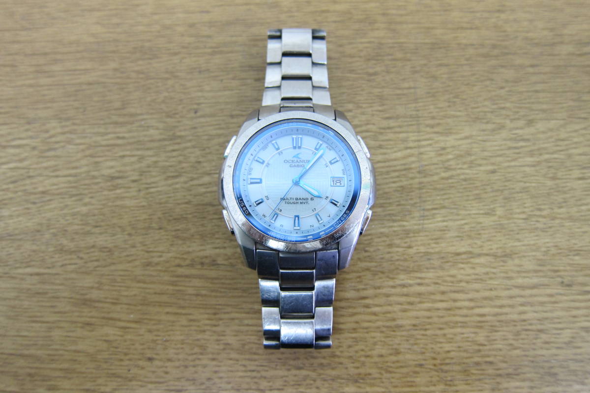 【12361】OCEANUS　CASIO　0CW-T100　カシオ　オシアナス　時計　腕時計　コレクション_画像4