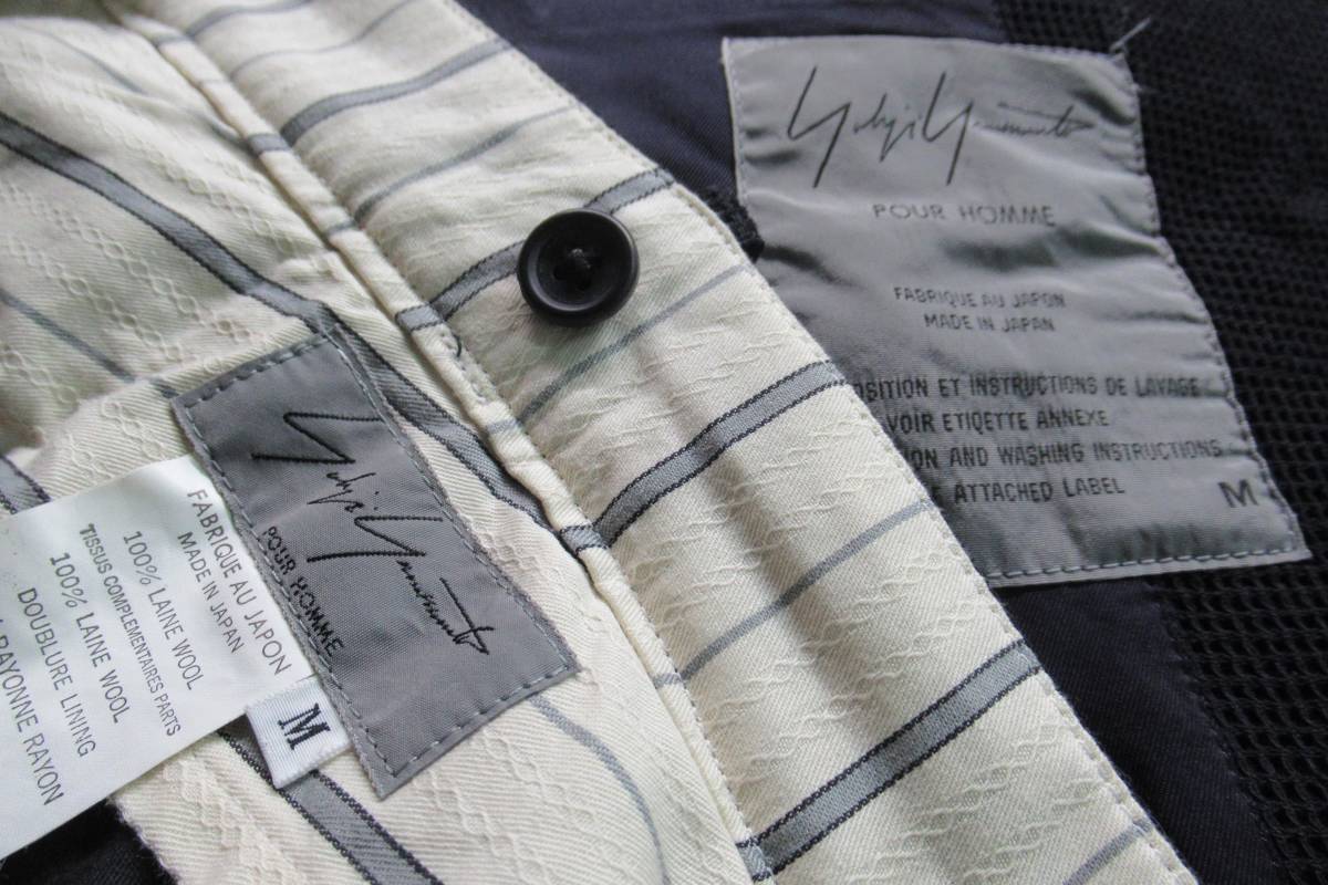 ヤフオク! - 95aw yohji yamamoto pour homme vintage 鹿鳴館...