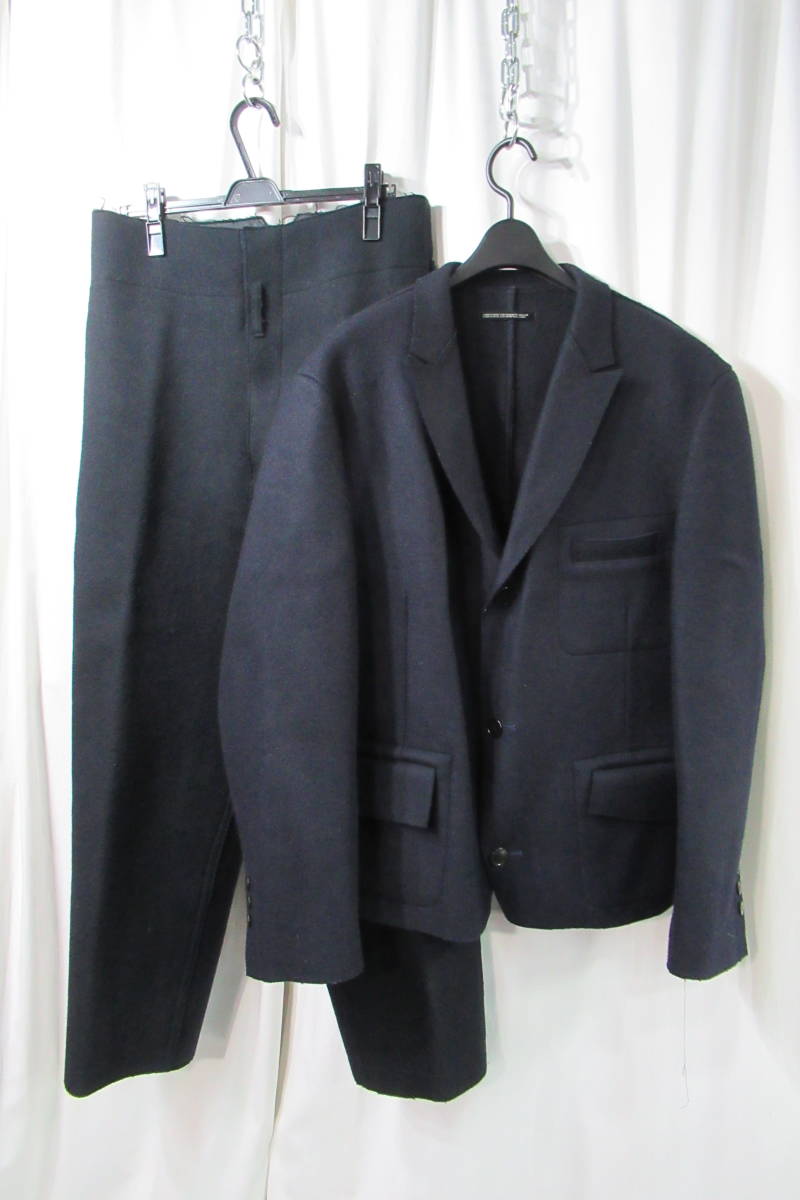 95aw yohji yamamoto pour homme vintage 鹿鳴館期 メルトンセットアップ（HE-J44-101）