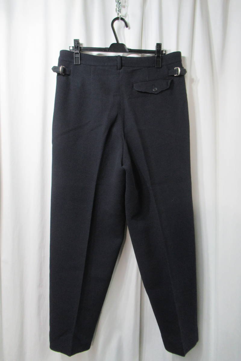 95aw Yohji Yamamoto Pour Homme Vintage 鹿鳴館期 紺 ニット切替え