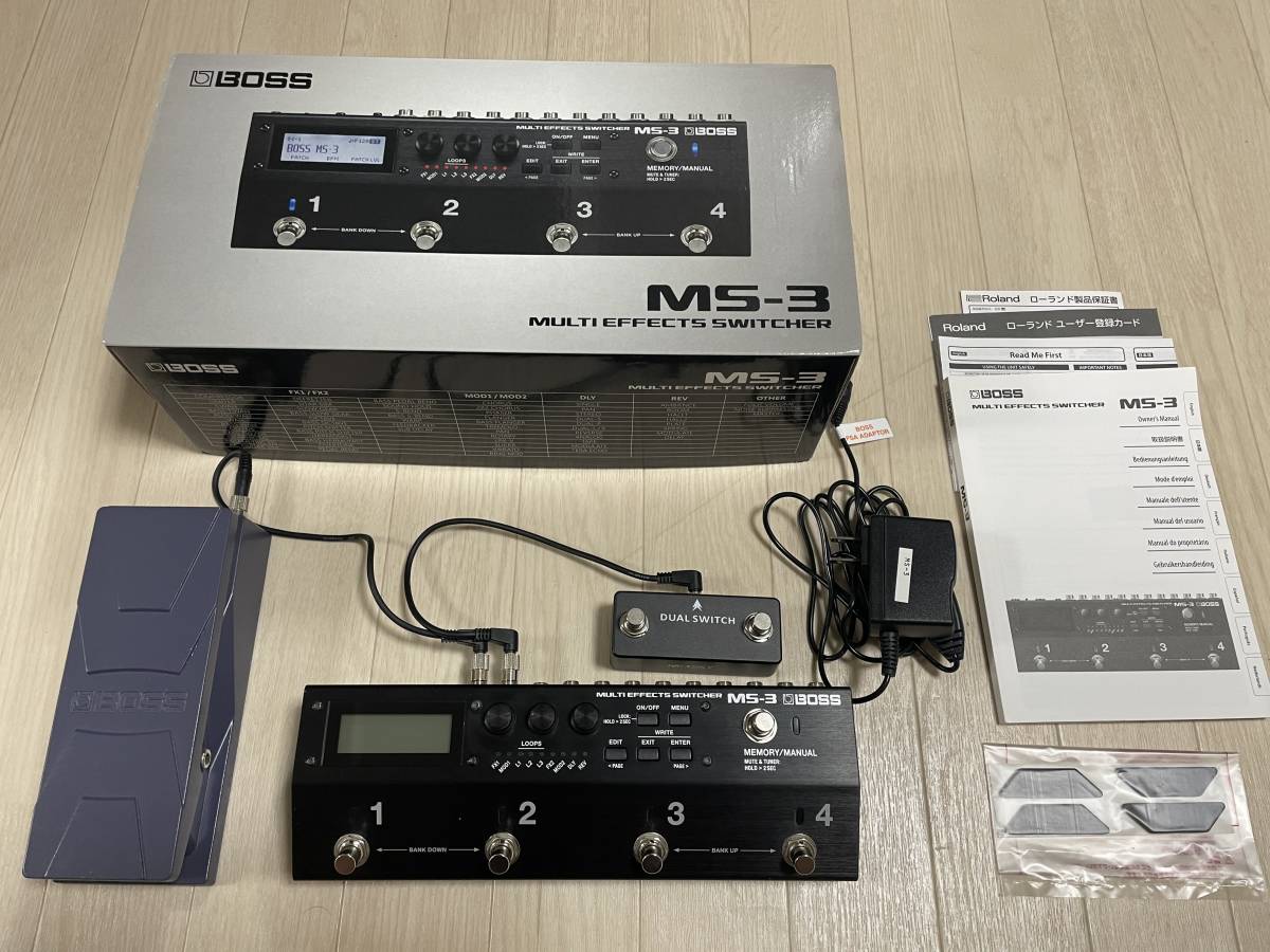 ヤフオク! - BOSS MS-3 EV-30 フットスイッチ セット