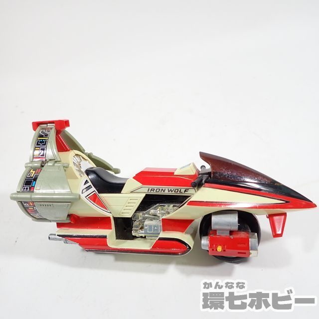 QWZ21◇当時物 バンダイ/ 巨獣特捜ジャスピオン 超惑星マシン アイアン