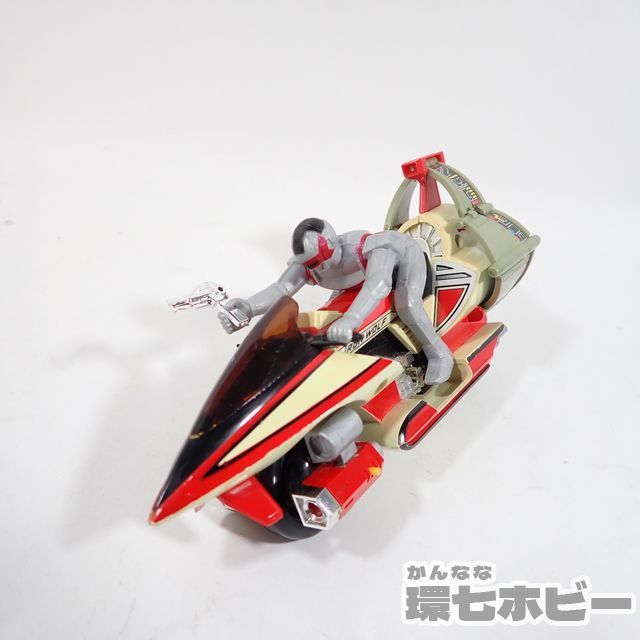 QWZ21◇当時物 バンダイ/ 巨獣特捜ジャスピオン 超惑星マシン アイアン
