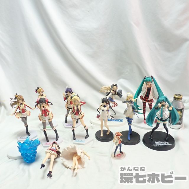 MB72◇ジャンク ラブライブ 初音ミク 艦これ 他 美少女フィギュア 大量