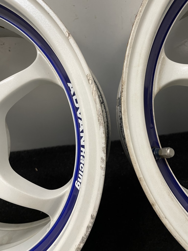 ADVAN Racing RG 15インチ 6.5J 4H 100 +35 4本 絶版 軽量ホイール