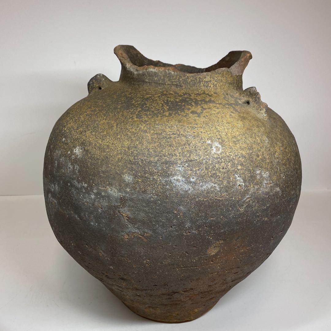 古備前 三ツ耳壺 高さ35cm西s4-0318⑪タニコ 8