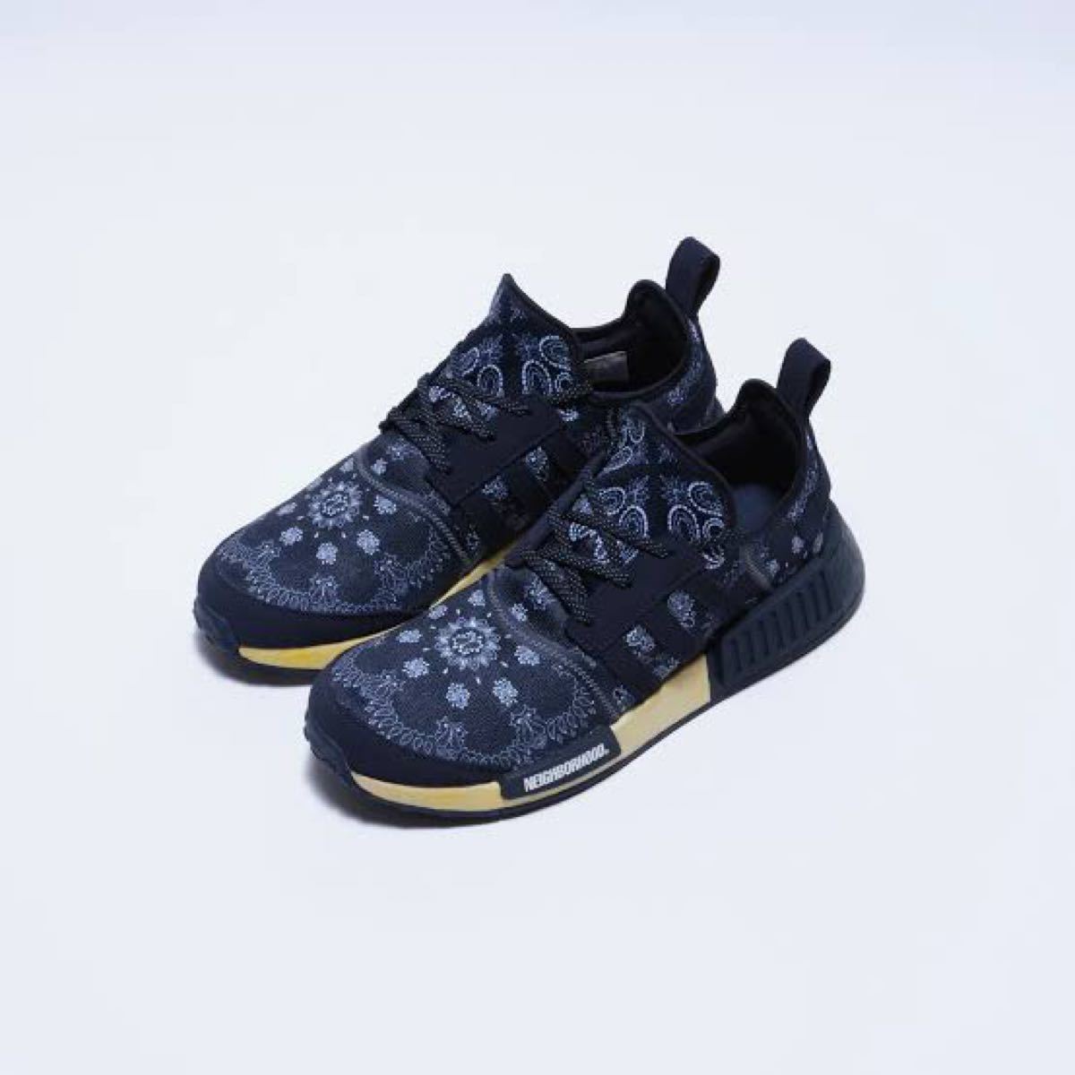 NEIGHBORHOOD×adidas NMD_R1ネイビー 27.5cm | www