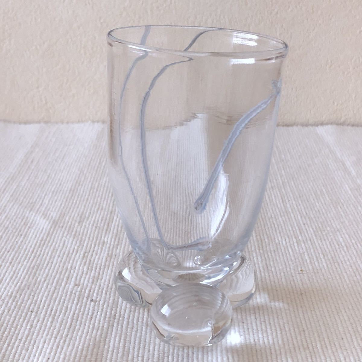ハンドメイド グラス　コップ 吹きガラス