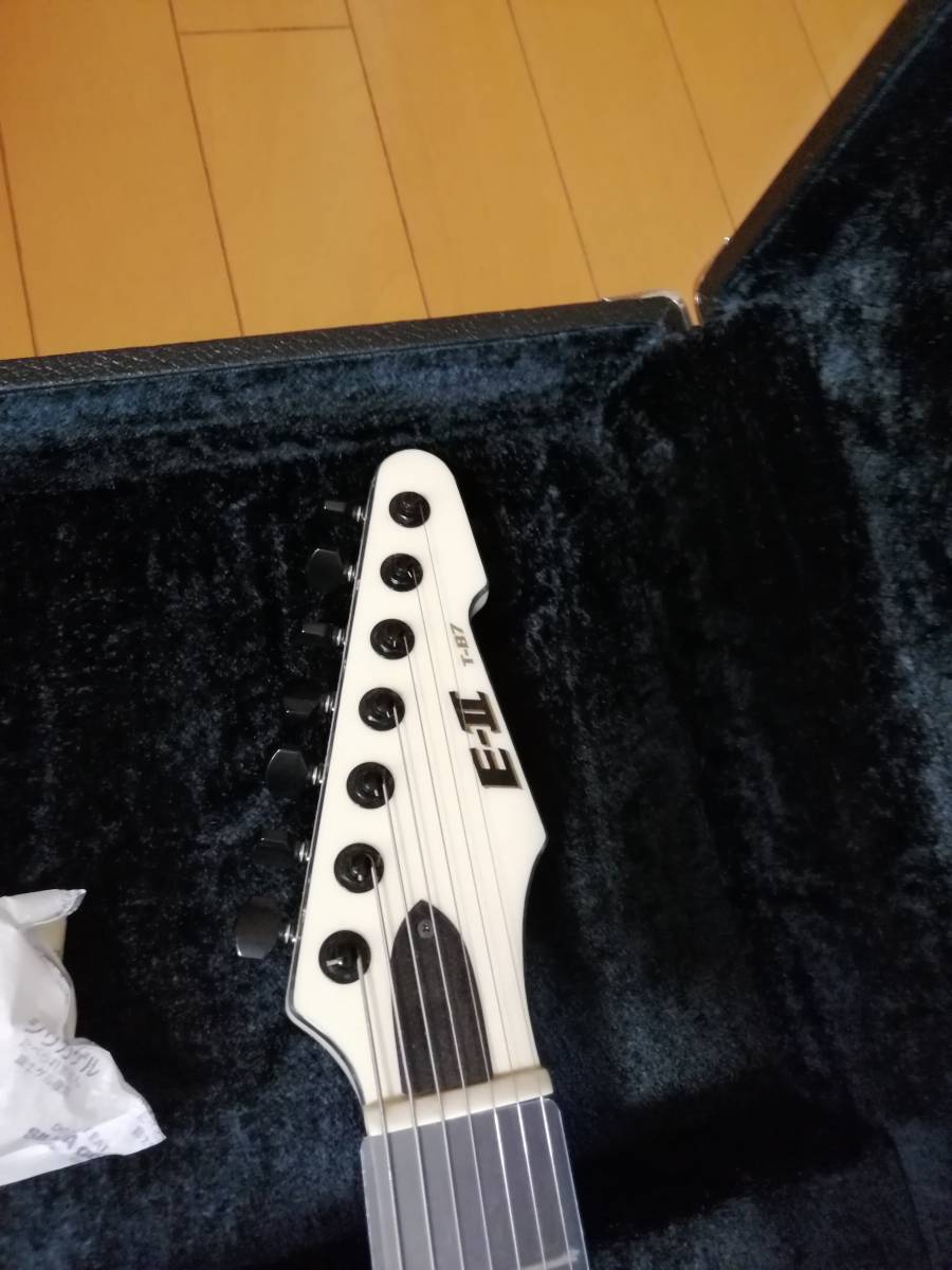 ESP E-II T-B7 Snow White 7弦ギター テレキャス EMG