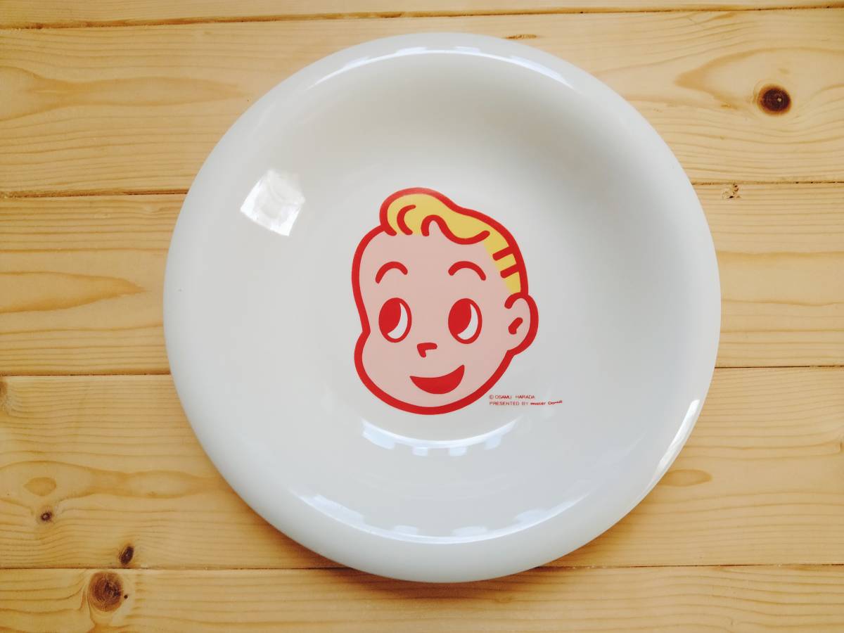 [ not for sale unused ]mister Donut( Mr. do- nuts )o Sam goods plate 2 pieces set * mistake do plate *. rice field .