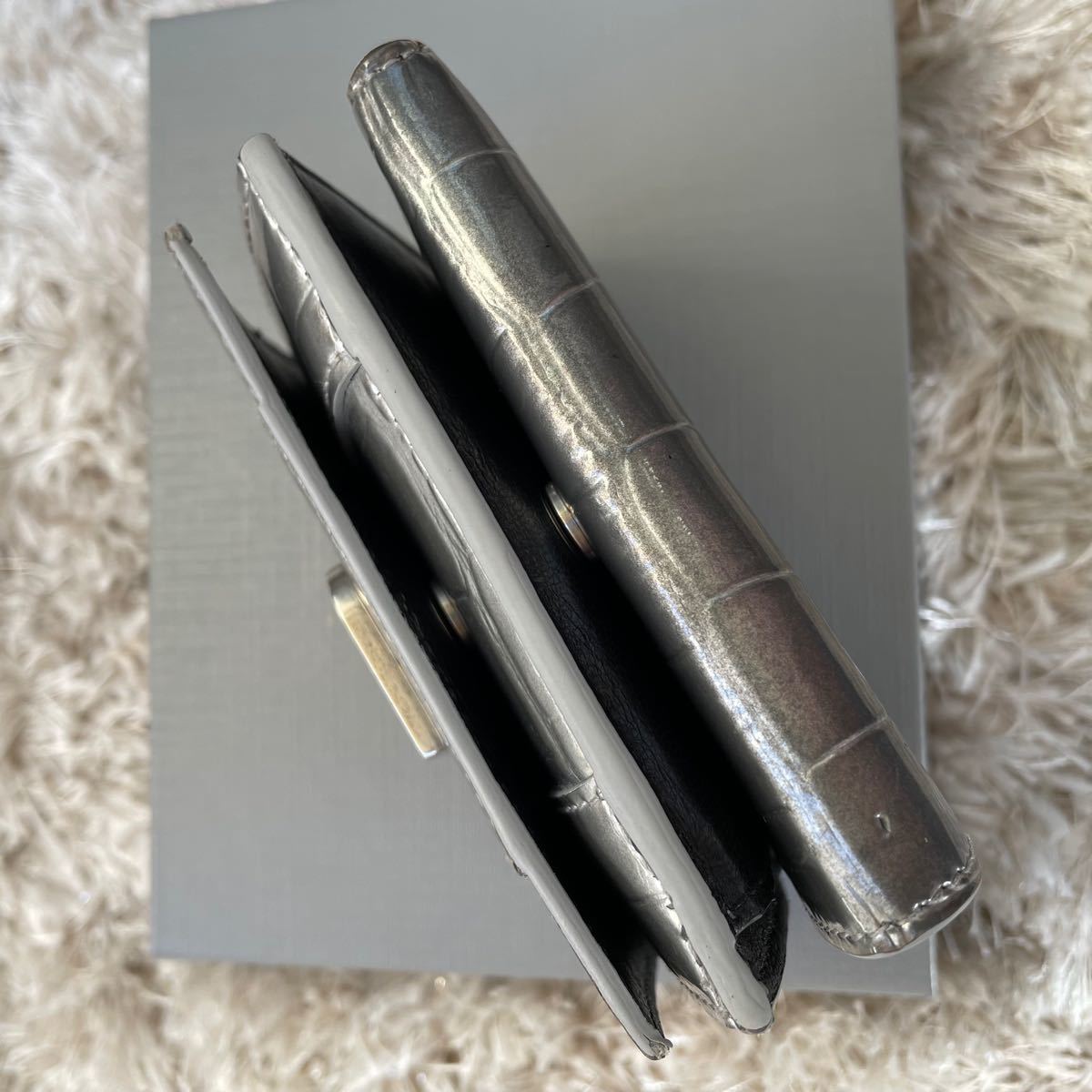 希少 BALENCIAGA バレンシアガ 三つ折り財布 アワーグラス 希少 BALENCIAGA バレンシアガ 三つ折り財布 アワーグラス